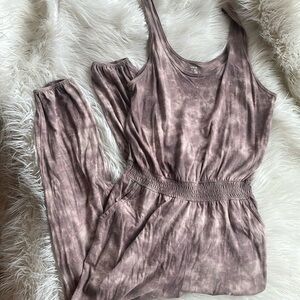 aerie jogger jumpsuit